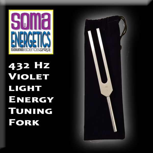 432 Hz Violet Light Tuning Fork