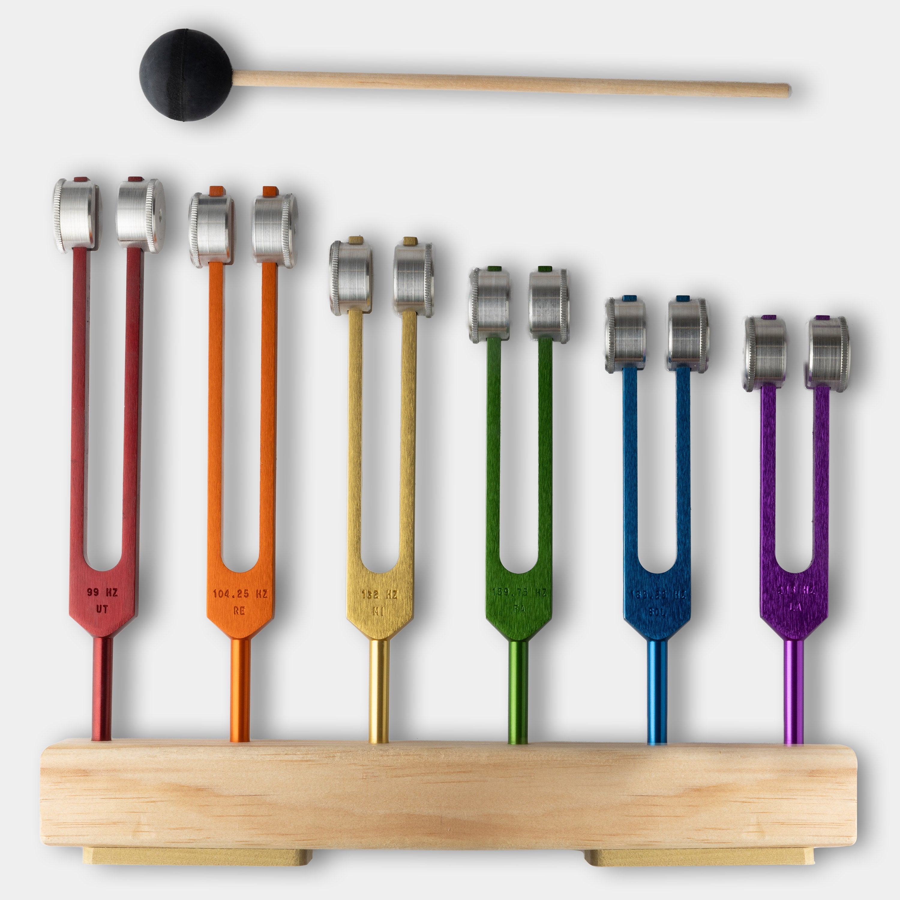 SOLFEGGIO TUNING FORKS