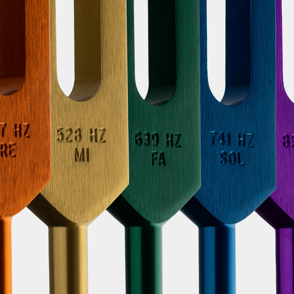 T1B: Solfeggio Energy Tuners - Etheric Color Tuning Forks!