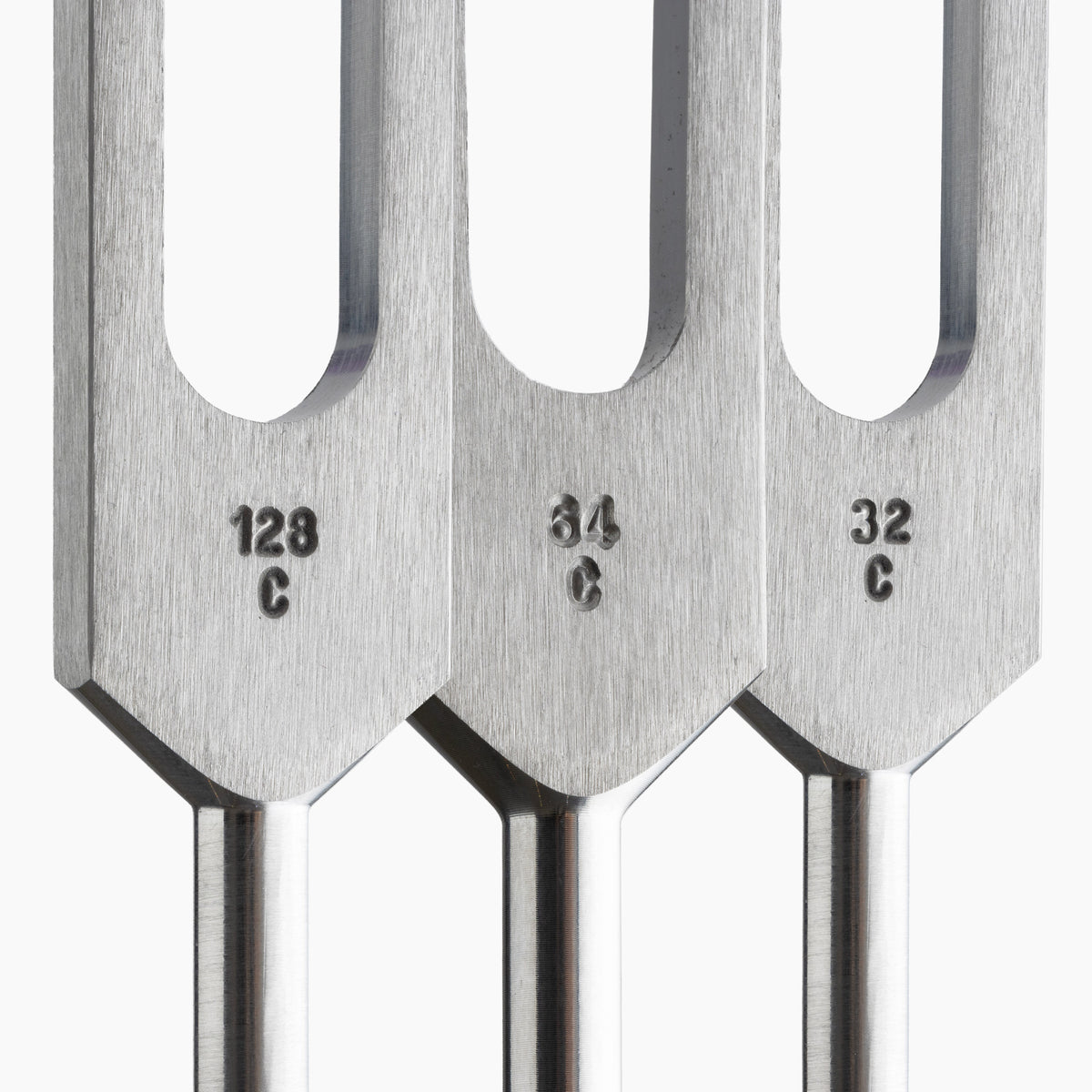 Otto Tuners - Therapeutic Fork Set - 32 Hz, 64 Hz, 128 Hz.