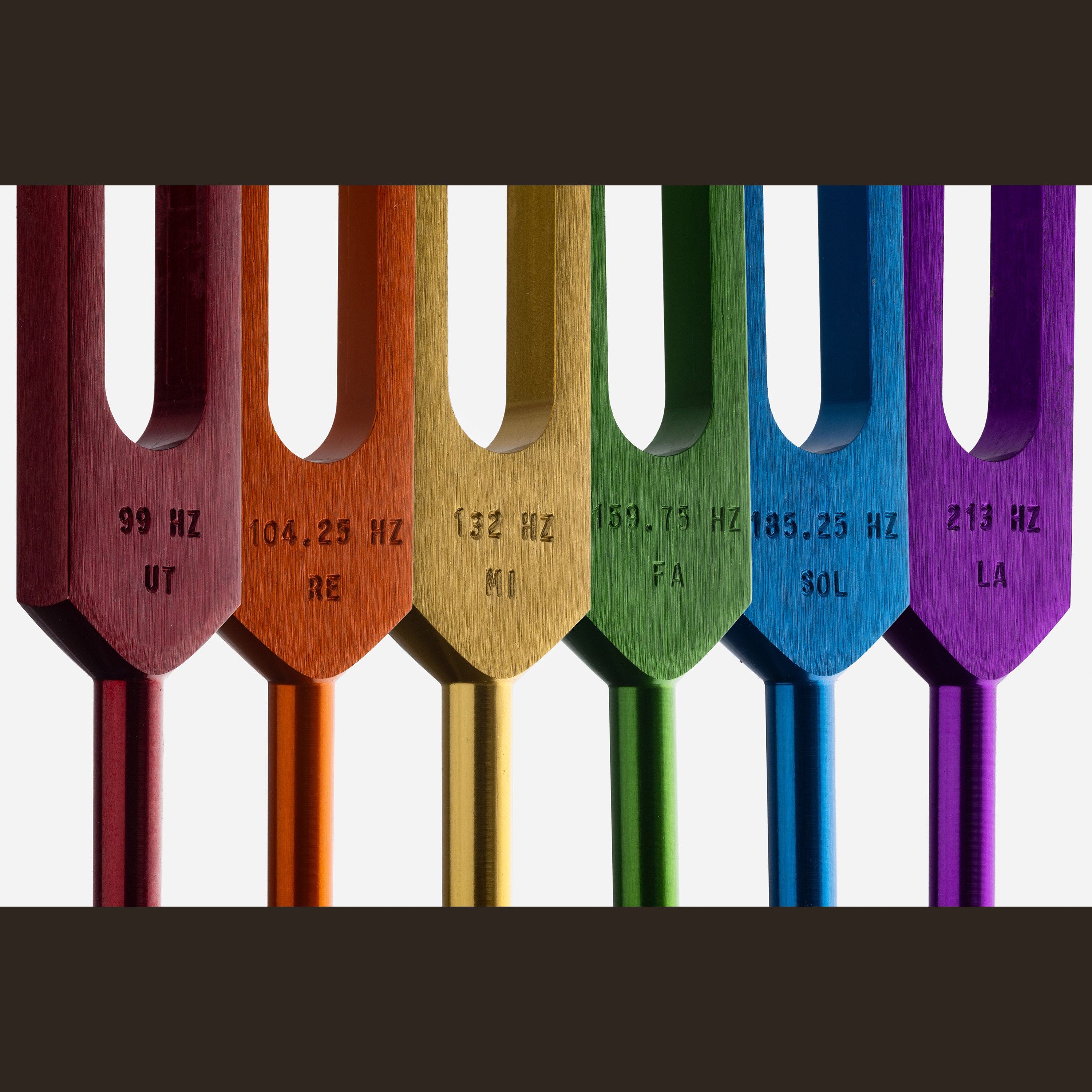 Tuning Fork Duo Kit | Solfeggio Energy | Weighted Tuning Forks