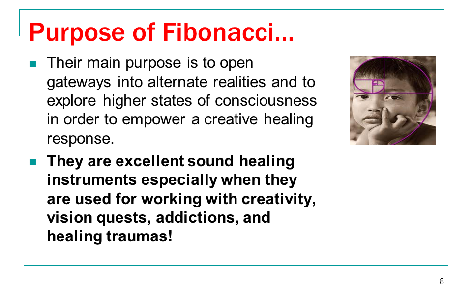 the purpose of Fibonacci slide