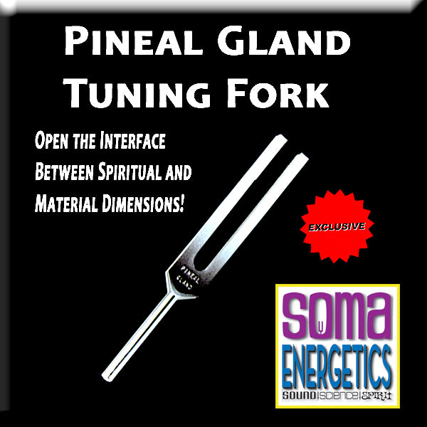 Pineal Gland Tuning Fork ~ Clear ~ Decalcify ~ Connect ~ SomaEnergetics Exclusive Product - SomaEnergetics Sound Tools &amp; Training