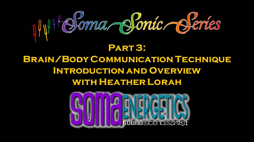 Brainwaves, Sacred Portals and Brain/Body Communication - SomaSonicSeries Course